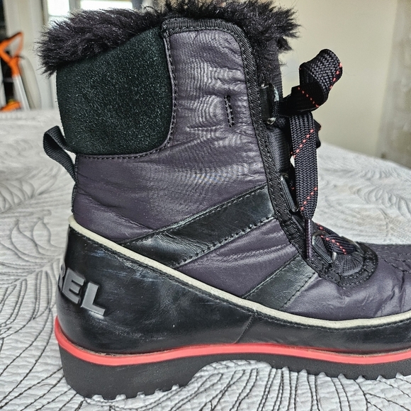 GUC Sorel Tivoli 2 Winter Snow Boot Black Women 6 - Picture 10 of 16